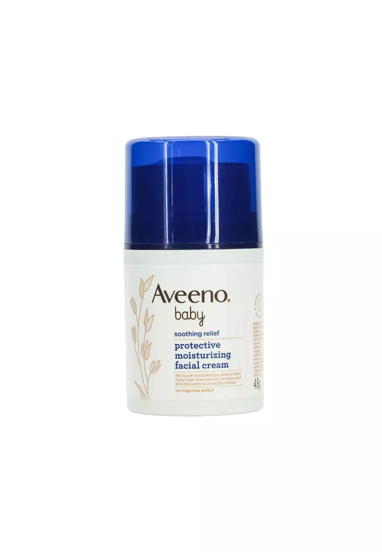 AVEENO 嬰兒舒緩滋養防護面霜48g