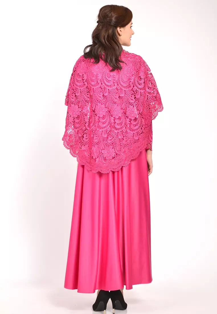 Bibiq Gamis Brokat Satin