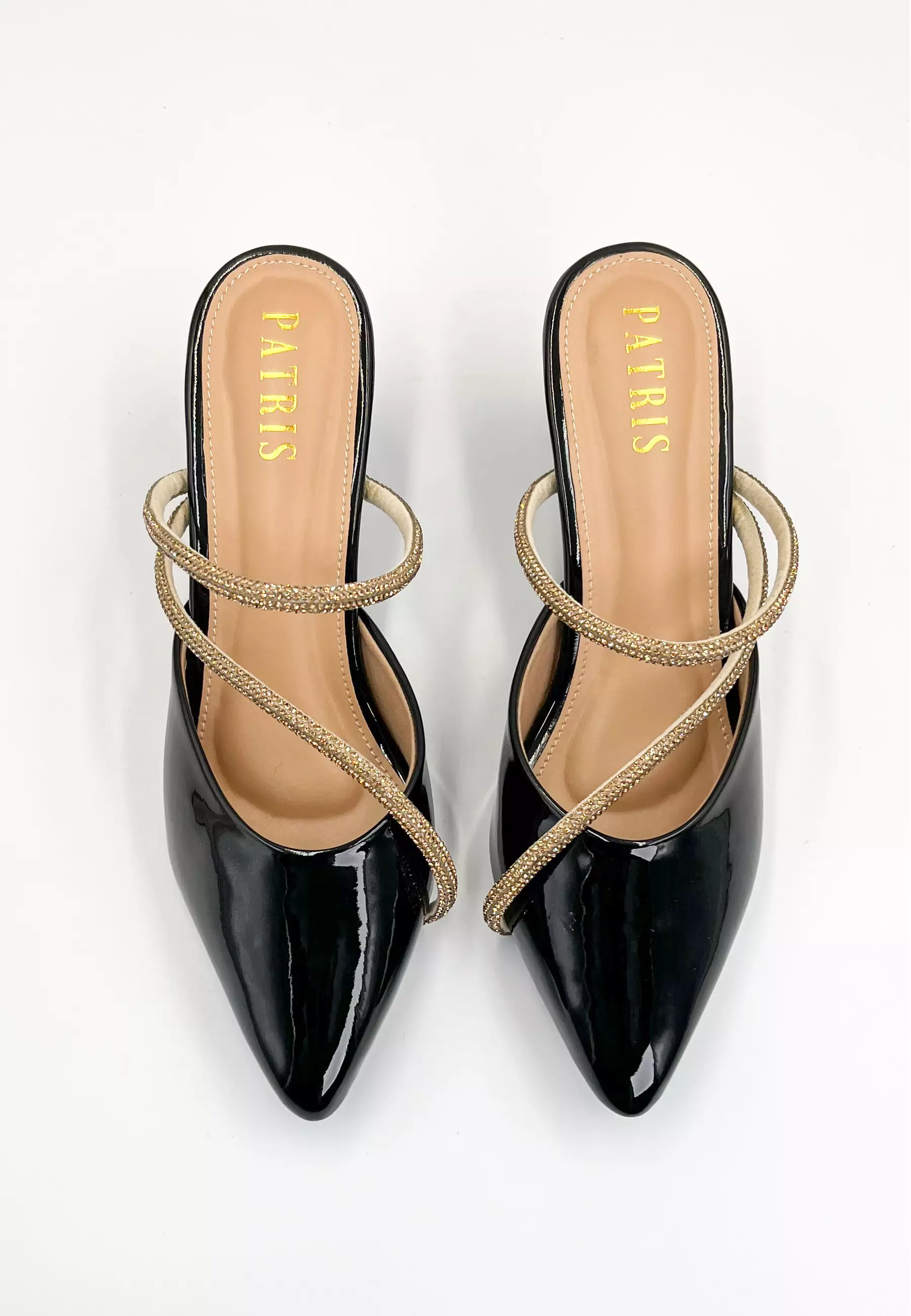 PATRIS Labels Mules Wanita Heels / Hak 5 Cm