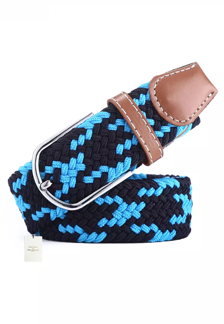Elastic black discount belt