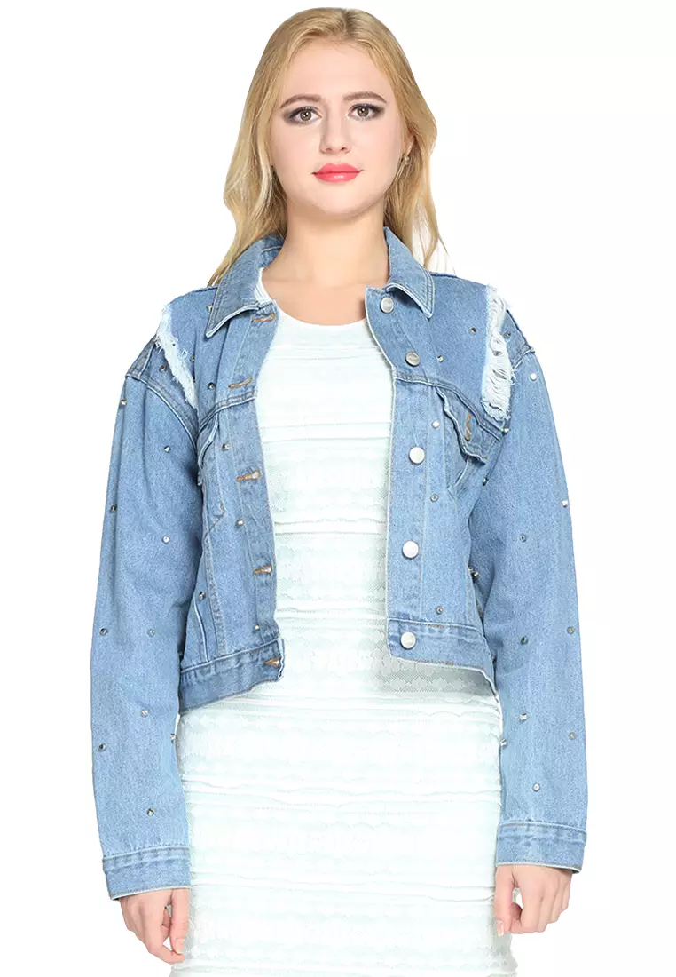 Buy womens denim clearance jacket