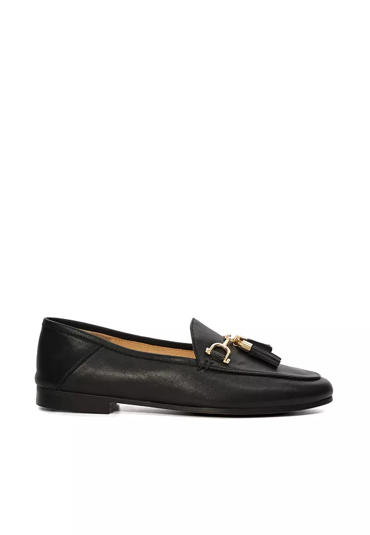 Discount on Dune London  shoes - SKU: Graysons Flexible Sole Tassel Black