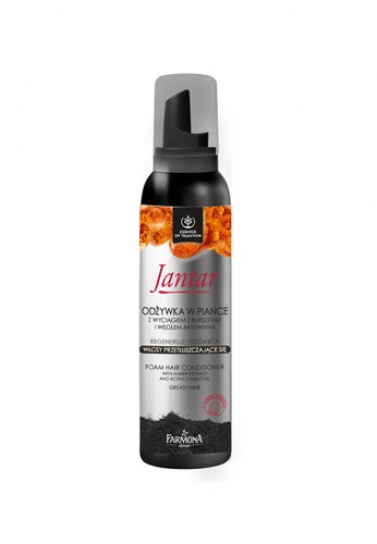 Jantar black JANTAR Foam Hair Conditioner With Amber & Charcoal 84815BE771BE9AGS_1