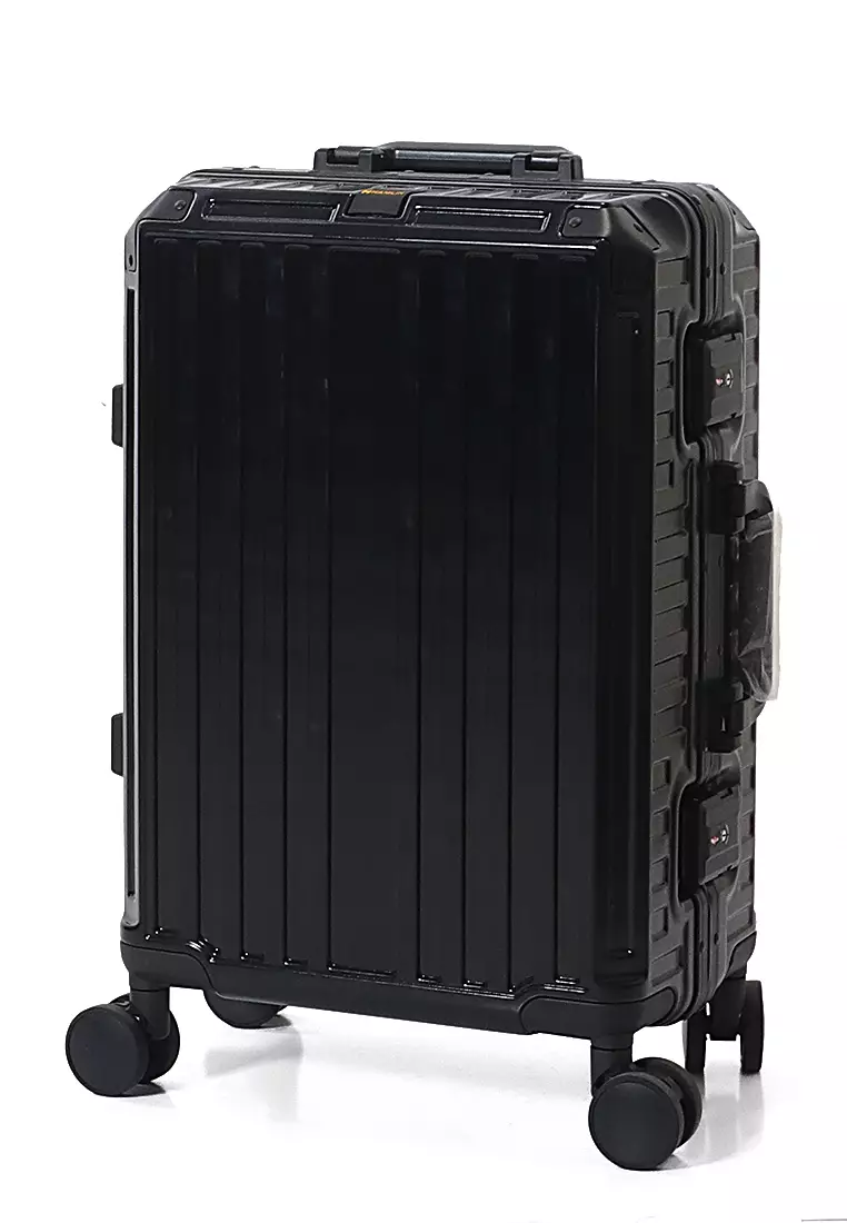 Belinda Koper Hardcase Size 20 Inch Suitcase Unisex TSA Lock Material Polycarbonate ORIGINAL - Black