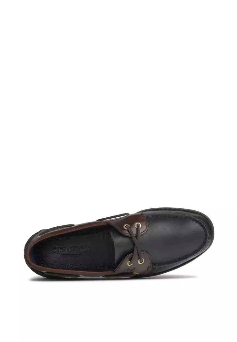 Men's Authentic Original™ 2-Eye Boat Shoes - Black Amaretto (0191486)