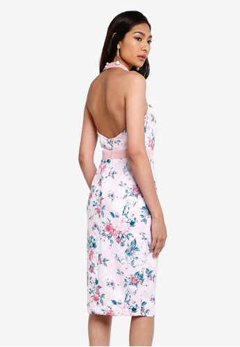 Jual Paper Dolls Floral Print Dress Original Zalora Indonesia