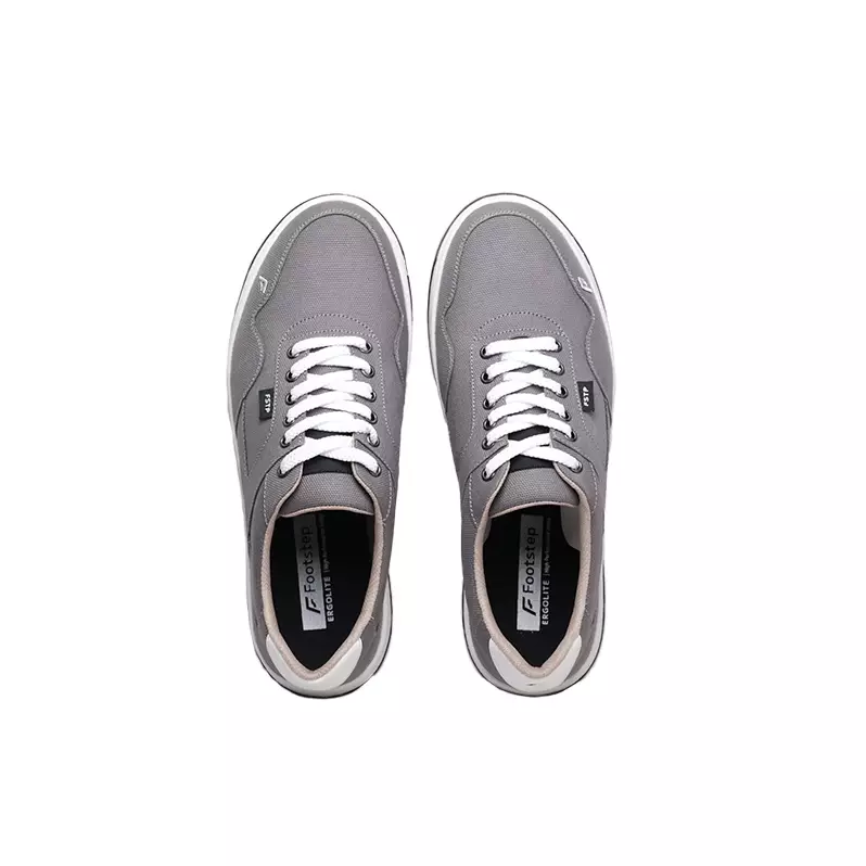 Footstep Footwear Sepatu Pria Sneakers Pop Fortez - Grey Original Shoes