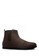 D-Island brown D-Island Shoes Slip On Loafers Bora Comfort Leather Dark Brown DI594SH74CWBID_1
