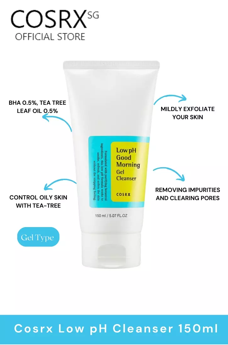 Cosrx Low pH Cleanser 150ml(Best Seller)