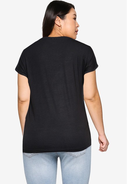 Vero Moda Plus Size Sleeves T-Shirt 2023 | Buy Vero Moda Online | Hong Kong