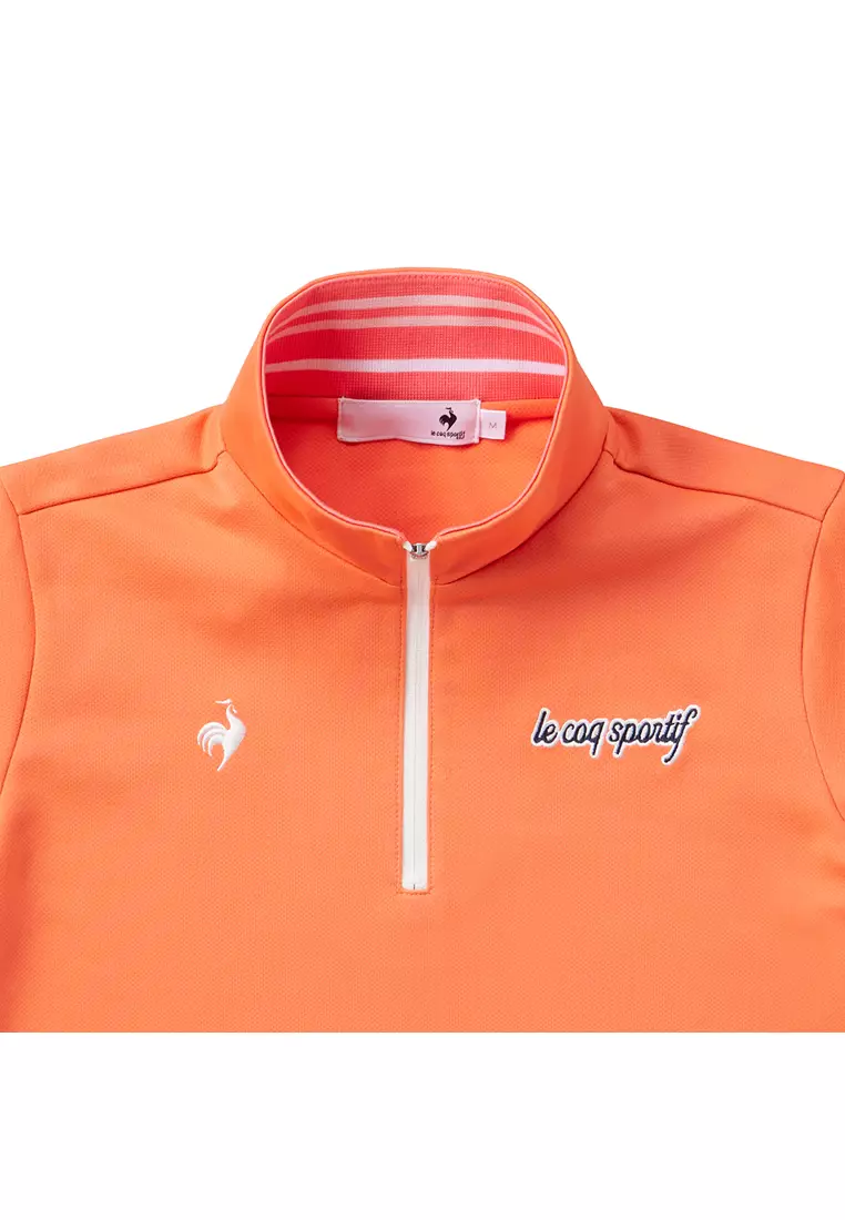Polo le coq sportif orange on sale