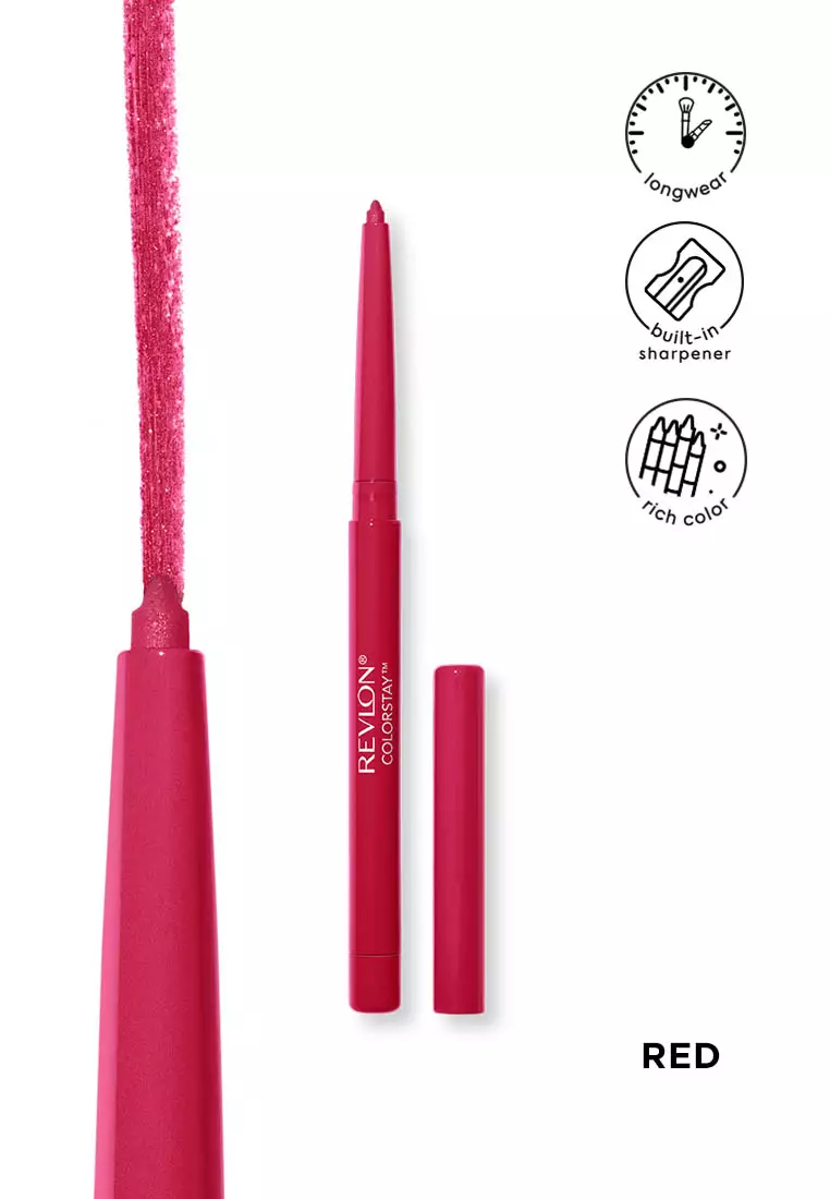 Discount on REVLON  shoes - SKU: Colorstay Longwear Lipliner (Red)