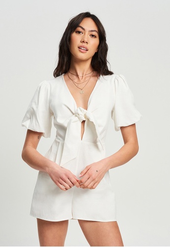 The Fated white Holly Playsuit 18182AA5746E1EGS_1