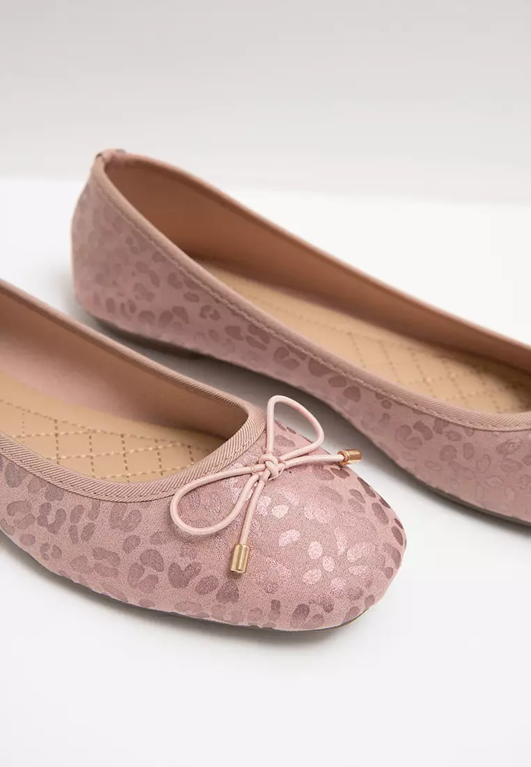 Sofia Micca Ballerina Flat Pink
