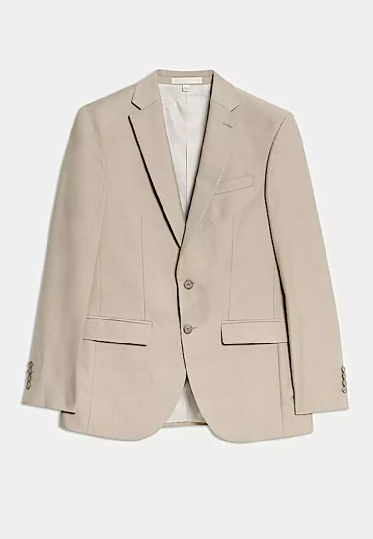 Slim Fit Stretch Suit Jacket