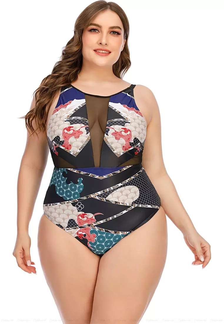 Cheap plus size 2025 one piece bathing suits