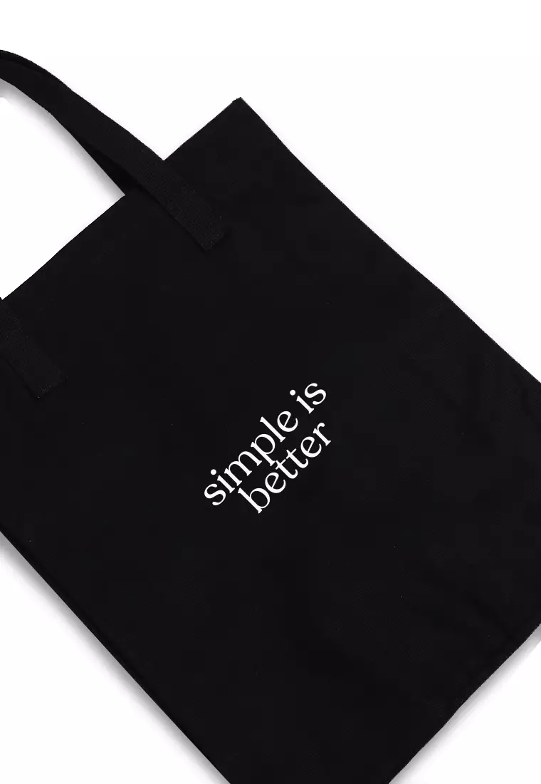 AMC69 Totebag Thirdday Simple Is Better Hitam