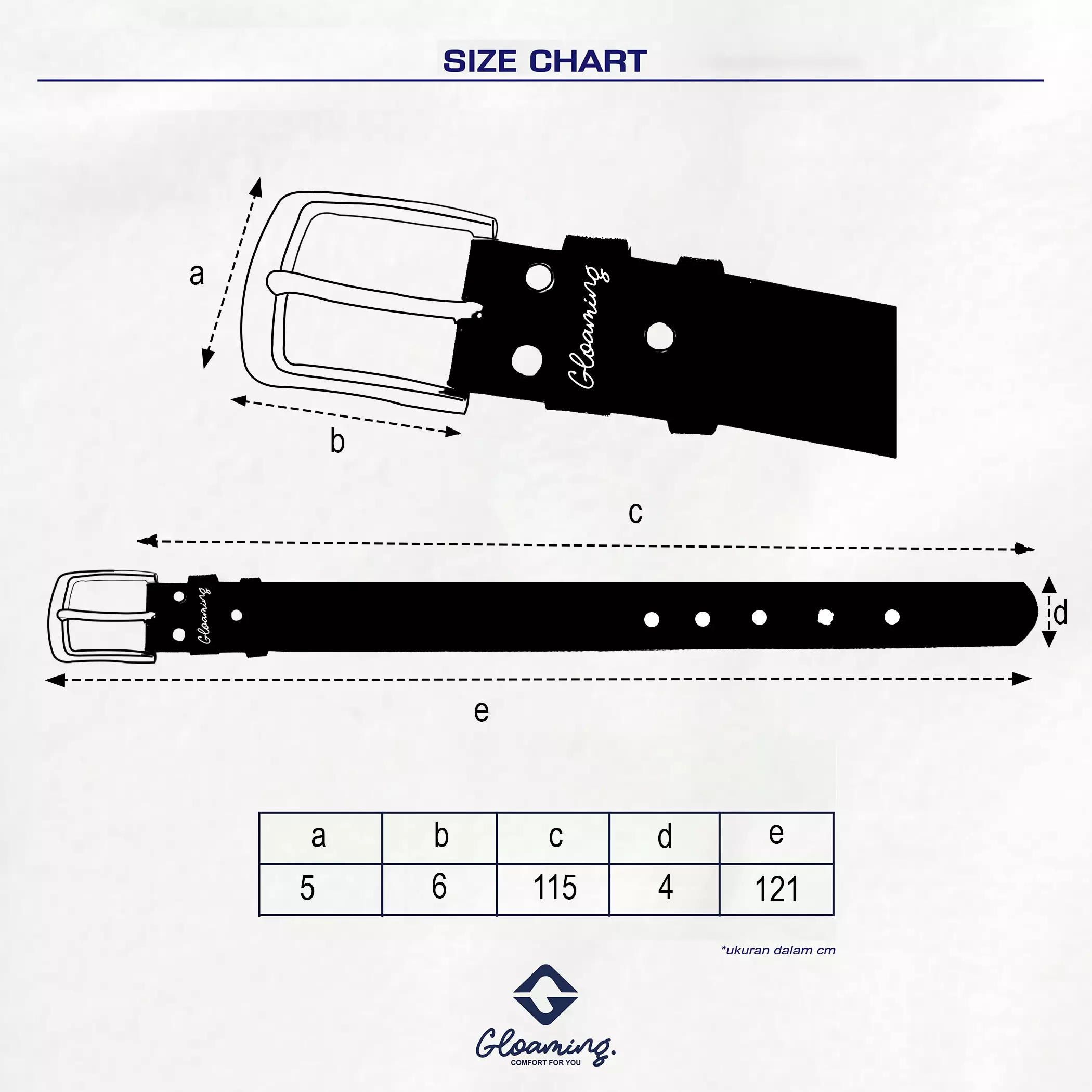Gloaming Entifier Black Ikat Pinggang Pria Kulit Original Gloaming Belt