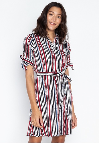 tie shirt dress