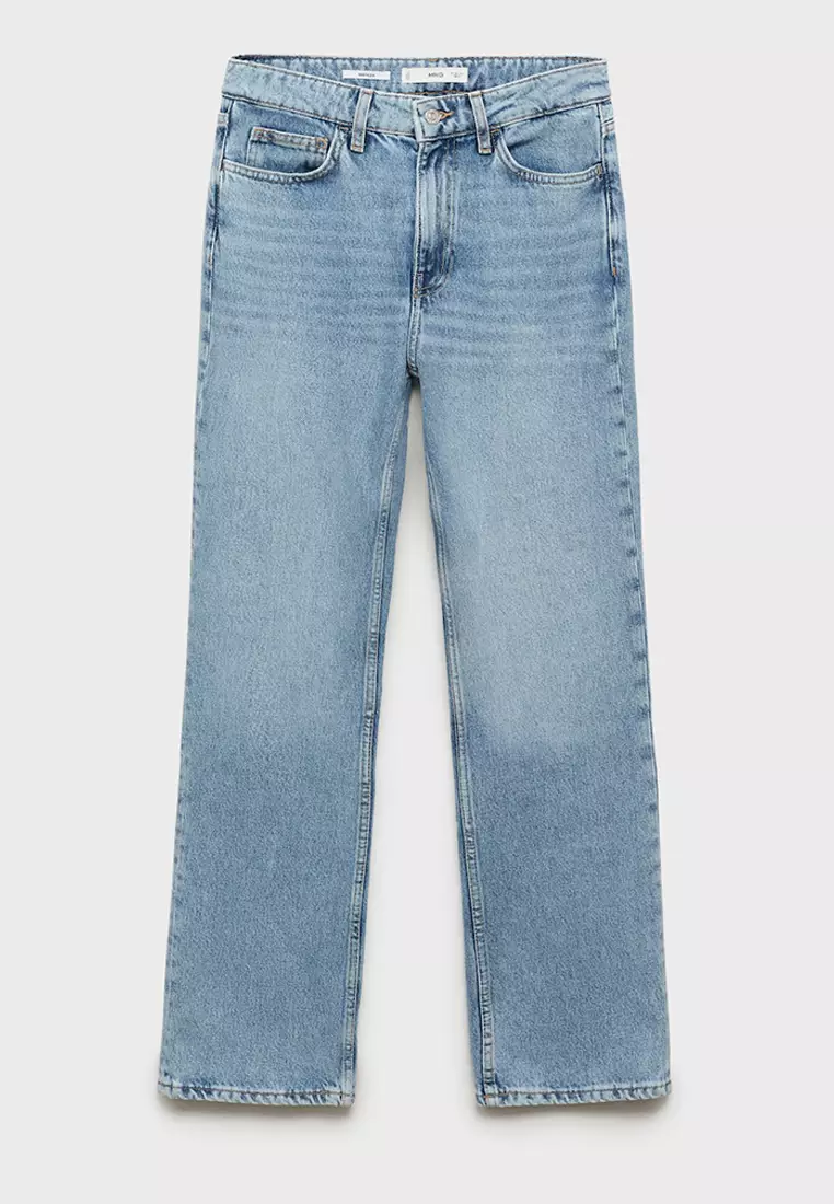 Matilda Medium-Rise Straight-Fit Jeans