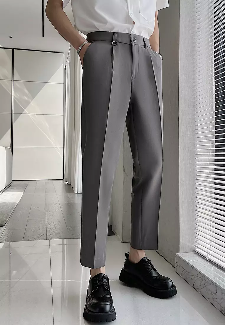 Casual cropped trousers sales