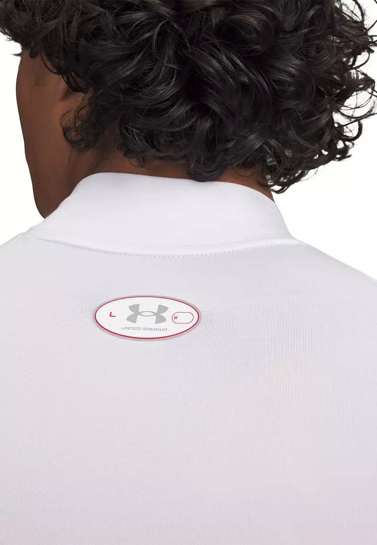 HeatGear® Elite Men's Compression Mock Long Sleeves Top