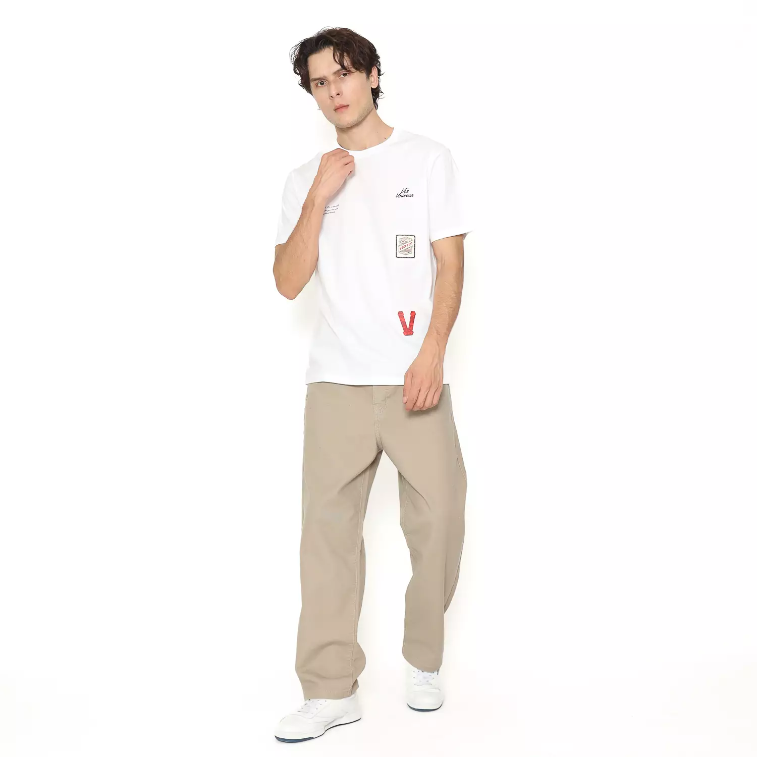 Voxfly Kaos Lengan Pendek Pria Fallzon Planet Surf
