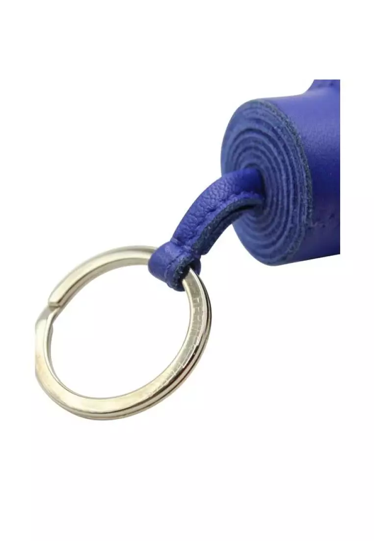 Buy Hermès PreLoved Hermès Bleu Electrique Carmen Tassel Keyring