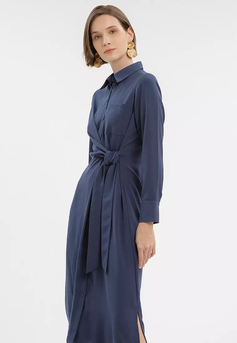 Minimal Skylar Dress Insignia Blue