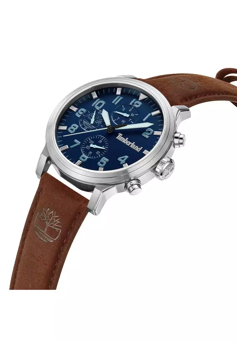 Men's Driscoll Brown Leather Analog Watch TBL-TDWGF0040702