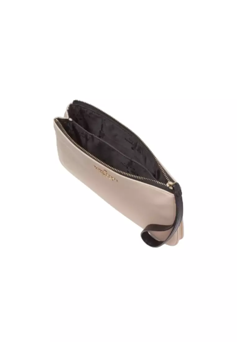 Kate Spade Chelsea Medium Wristlet Pouch In Warm Beige KE612