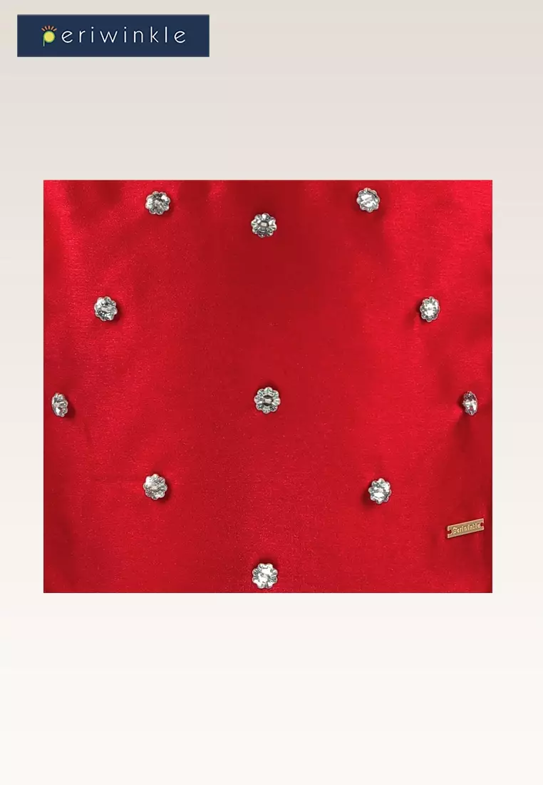 Remi Girls Red Party Dress