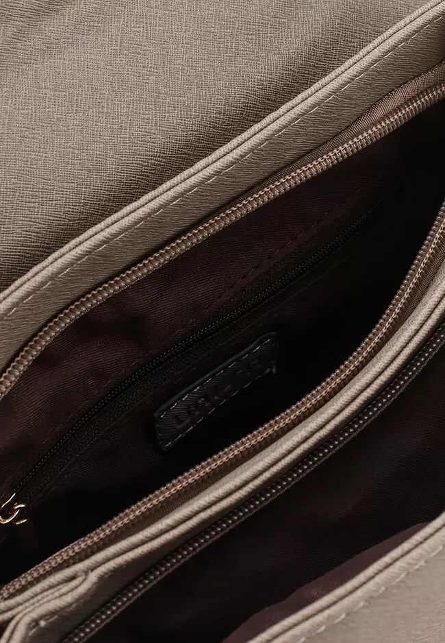 Buy Unisa Saffiano Texture Mini Sling Bag 2024 Online | ZALORA Singapore