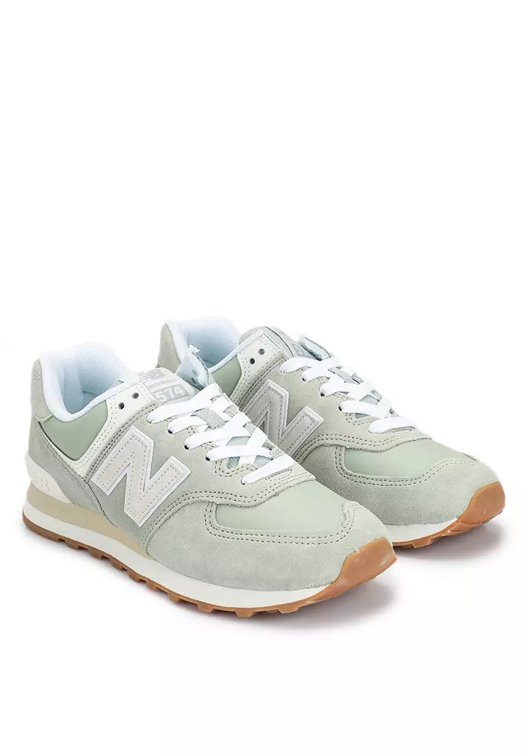 New balance 574 light green outlet