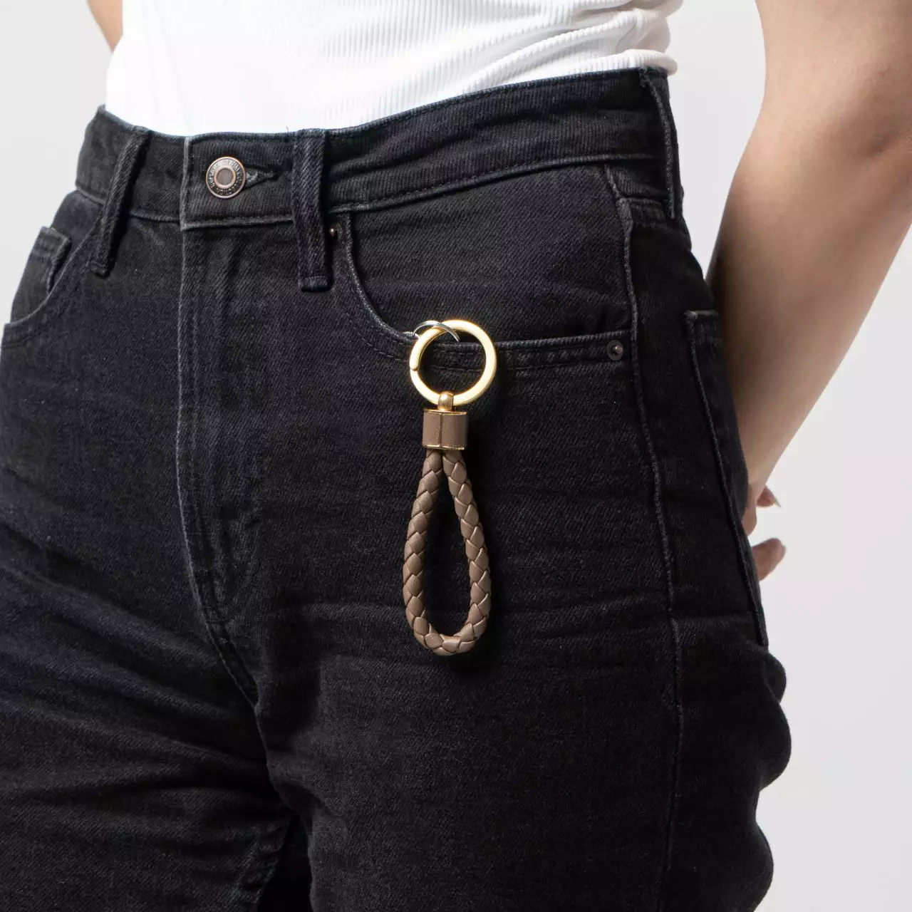 Intrecciato Keyring