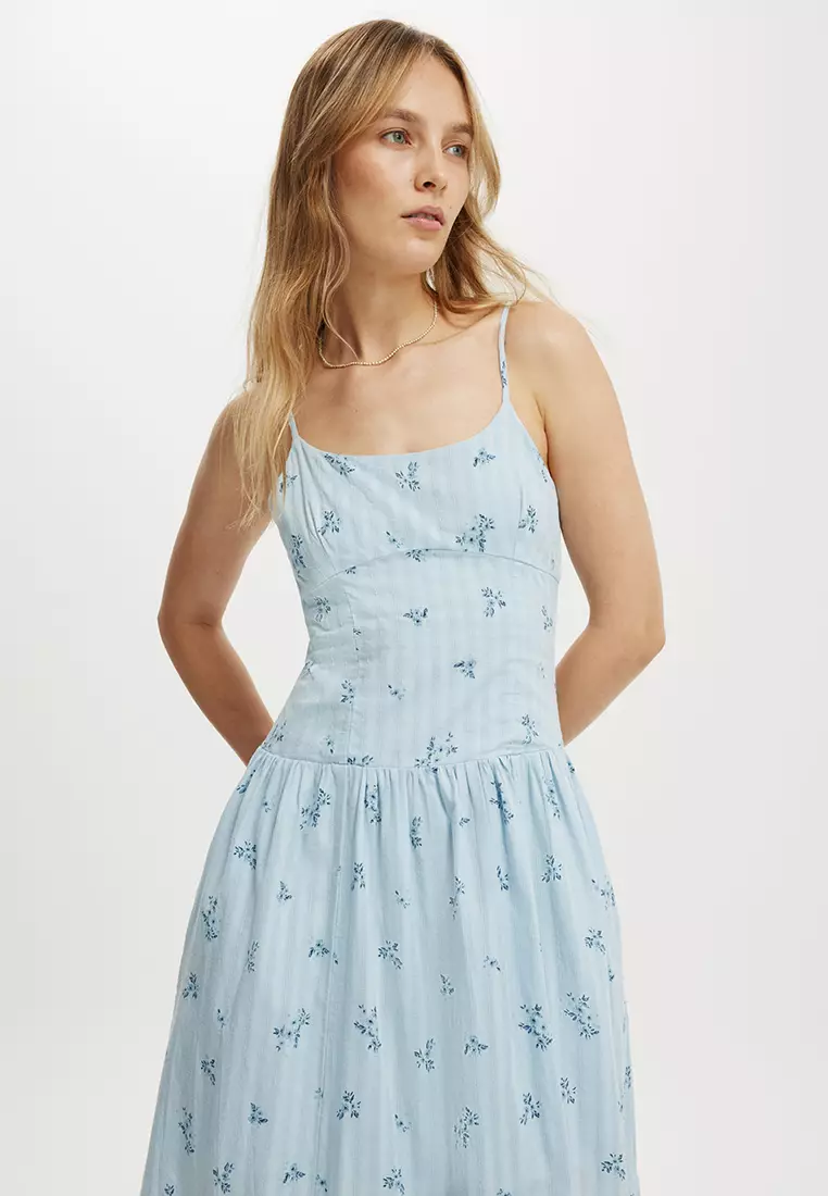 Alexis Seamed Maxi Dress