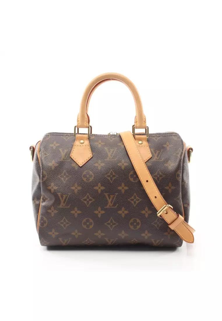 Louis Vuitton Logo Jacquard Bandouliere Shoulder Strap - Brown Bag