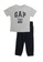 GAP grey Kids Sesame Street Recycled Logo PJ Set CD3A1KACC7608AGS_1