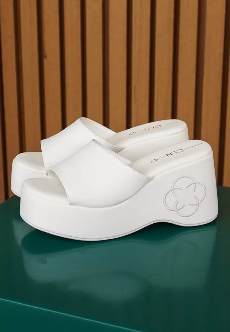 Audrey Wedge Slides