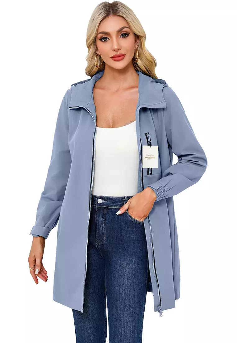 Outdoor Water-resistant Hooded Windbreaker AD-M24WB33