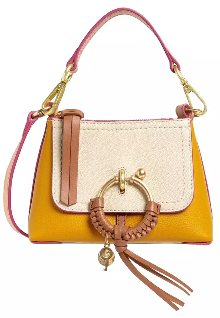 Buy See by Chloé See By Chloe Mini Joan In Grained Cowhide Crossbody