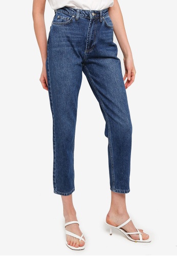 high waist mom fit jeans