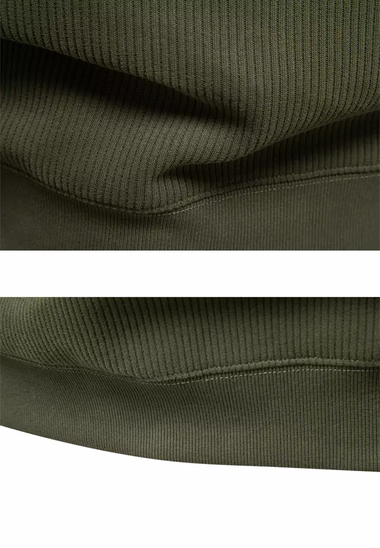 Fleece-lined Half-zip Sweatshirts AX-HD3026