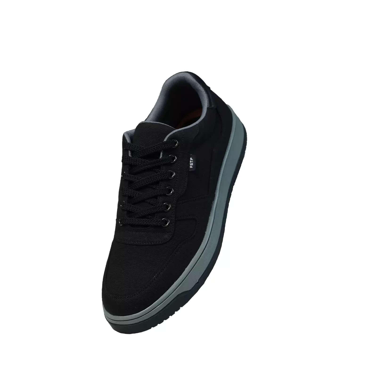 Footstep Footwear Sepatu Pria Sneakers Apollo Misty Black Original Shoes