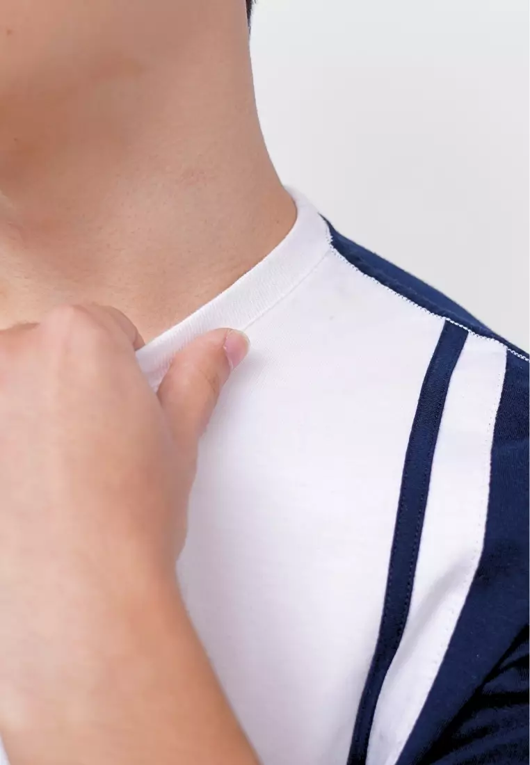 Ryusei Kaos Pria Gentlest CMB Navy