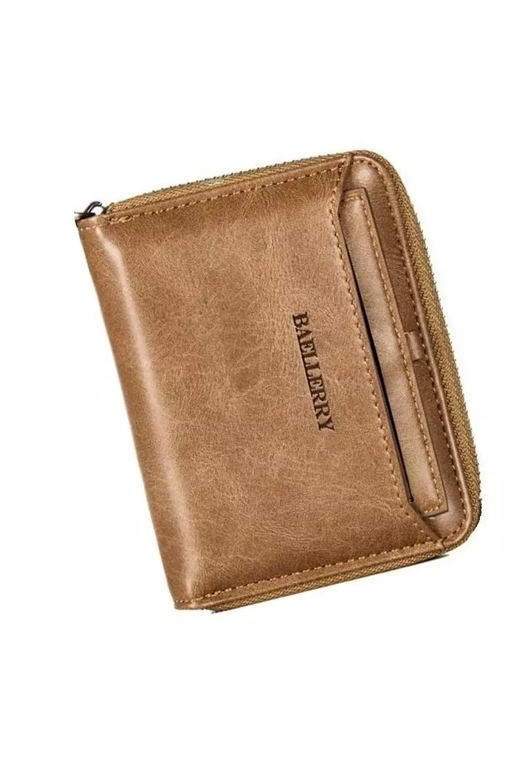 Dompet Fashion Pria Model Vertical Many Slot Bahan Kulit ORIGINAL