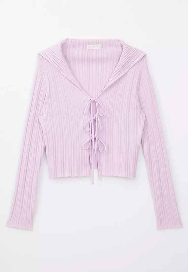 Sailor Collared Knitted Top