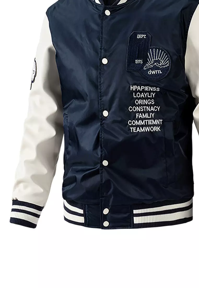 Franklin and marshall sale baseball jacket