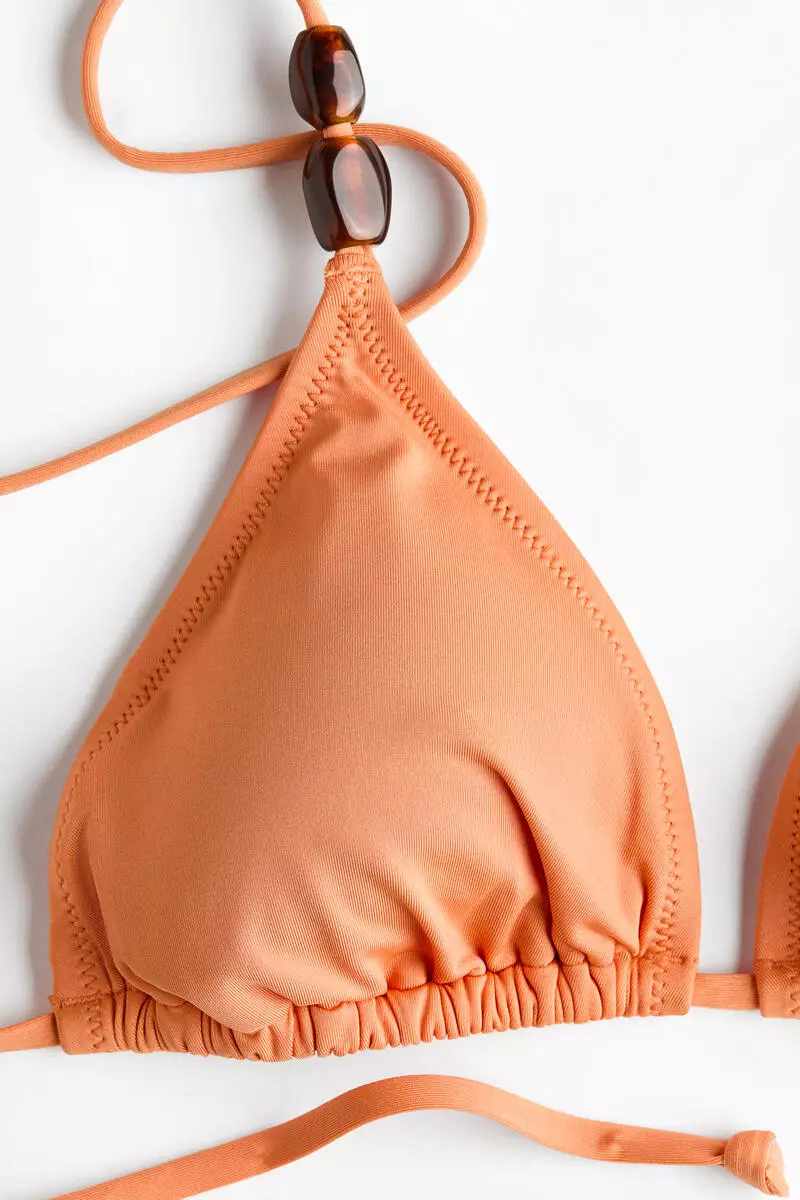 Padded triangle bikini top