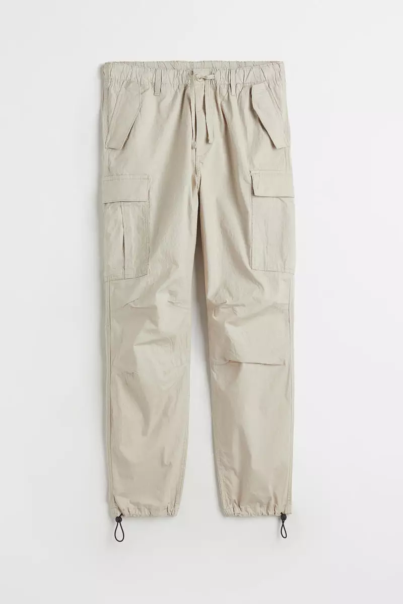Buy H&M Regular Fit Ripstop cargo trousers 2024 Online ZALORA Philippines